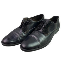 Load image into Gallery viewer, Stacy Adams Shoes Mens 10M Black Velvet Oxford Leather Lace Up
