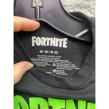 Load image into Gallery viewer, Fortnite Shirt Boys Medium Spell Out Glow In The Dark Everyday Streetwear
