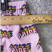 Load image into Gallery viewer, Bottoms Out Swim Trunks Mens Medium Pink Pride Rainbow LGBTQIA Shorts Streetwear
