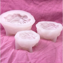 Load image into Gallery viewer, 3 Pack Peony Flower Silicone Mold Set for Candle Making Soap Resin Crafts
