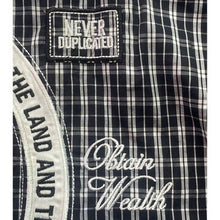 Load image into Gallery viewer, Parish Nation Shirt Mens 4XL Embroidered Y2K Hip Hop Grunge Plaid Button Down
