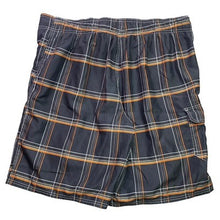 Load image into Gallery viewer, Ocean Pacific Short Mens Large Plaid Swim Trunks Surfing Beachy Coastal
