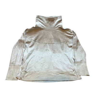 Prana Sweater Womens Medium Gray Organic Sustainable Grunge Pullover Gorpcore