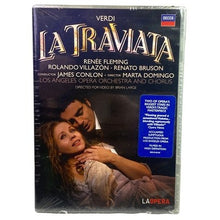 Load image into Gallery viewer, Verdi La Traviata Opera DVD Renée Fleming Rolando Villazón Decca LA Opera
