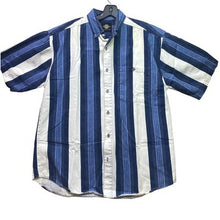 Load image into Gallery viewer, Vintage Santana Shirt Mens Medium Brushpopper Country Western Festival Stripe
