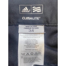 Load image into Gallery viewer, Adidas Shorts Adult 34 ClimaLite Flat Front Golf Performance Athletic Black Mens

