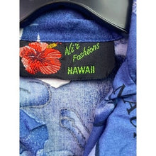 Load image into Gallery viewer, Hawaiian Shirt Boys 6 Hawaii Islands Palm Trees Beachy Coastal Button Down
