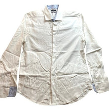 Load image into Gallery viewer, TailorByrd Shirt Mens  Extra Large Contrast Cuff Preppy Academia Career White
