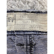Load image into Gallery viewer, Free People Jeans Womens 27 Distressed Destroyed Grunge Straight Leg High Rise
