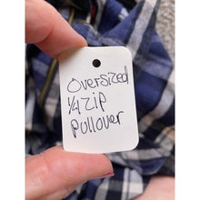 Load image into Gallery viewer, Five Brother Shirt Mens Extra Large Tall Oversize Flannel Plaid 1/4 Zip Pullover
