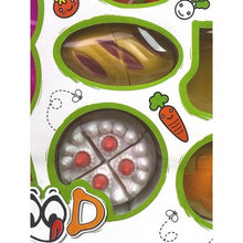 Load image into Gallery viewer, Pretend Play Kitchen Food Set Bread Fruit Burger Cake Toy Kids 35 Pcs

