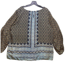 Load image into Gallery viewer, Zac &amp; Rachel Blouse Womens 2XL Bohemian Boho Hippie Festival Lined Flowy
