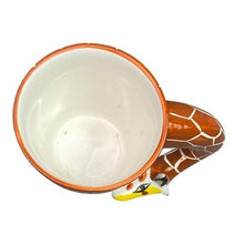 Load image into Gallery viewer, Unique Giraffe Mug Coffee Cup Ceramic Safari Novelty Gift NIB
