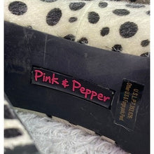 Load image into Gallery viewer, Dalmation Print Platform Stiletto Heels Womens 9M Hair Spots
