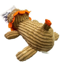 Load image into Gallery viewer, Lion Dog Toy Squeaker Corduroy 12" long Metro PawLin Pet
