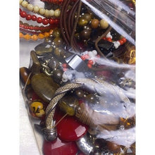 Load image into Gallery viewer, Mystery Jewelry Bag Boho Hippie Themed Clean Wearable Pieces Over 1.5 lbs
