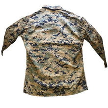 Load image into Gallery viewer, US Marines Jacket Mens Small Pixel Digital Skater Button Front Grunge Gorpcore
