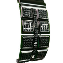 Load image into Gallery viewer, Techno King Watch Mens Iced Hip Hop Crystals Stainless Steel Water Resistant
