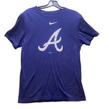 Load image into Gallery viewer, Atlanta Braves Shirt Mens Small Nike MLB Baseball Center Swoosh Athleisure
