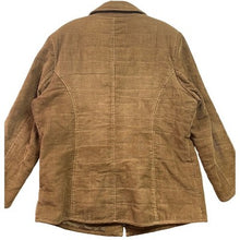 Load image into Gallery viewer, Faded Glory Corduroy Jacket Women's 1X Brown Outerwear Minimalist Grunge
