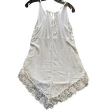 Load image into Gallery viewer, Intimately Free People Shirt Womens Small Lace Trim Cami White Fairycore Flowy
