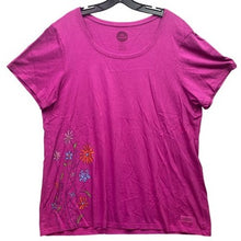 Load image into Gallery viewer, Life is Good Shirt Womens Extra Large Crusher Floral Bloomcore Mature Casual
