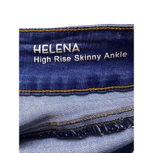 Load image into Gallery viewer, Helena Jeans Womens 16 Distressed High Rise Skinny Button Fly Distressed
