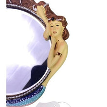 Load image into Gallery viewer, Mermaid Hand Mirror Fairycore Vanity Prop Cosplay Decorative Collectible

