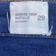 Load image into Gallery viewer, Hudson Jeans Womens 29 Natalie Midrise Crop Super Skinny Preppy Academia
