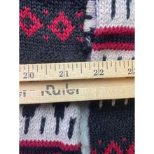 Load image into Gallery viewer, Vintage Jantzen Sweater Mens Large Aztec Holiday AOP Pull Over Career Preppy
