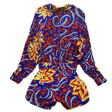 Load image into Gallery viewer, Desigual Stella Jean Romper Colorful Drop Shoulder Mature Festival Jumpsuit
