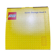 Load image into Gallery viewer, LEGO Iconic Storage Head Small Yellow Container Organizer Collectible New in Box
