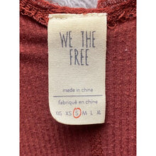 Load image into Gallery viewer, We The Free Shirt Womens Small Layered Long Sleeve Ruffle Hem Grunge Oversized

