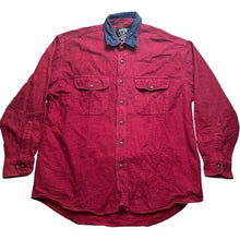 Load image into Gallery viewer, Heavy Flannel Shirt Mens Large Rugged Outdoors Workwear Career Streetwear
