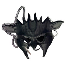 Load image into Gallery viewer, Steampunk Mask Cosplay Goggles Horns Gears Spikes Futuristic Cyberpunk Prop
