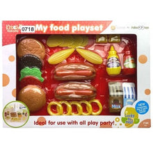 Load image into Gallery viewer, Pretend Play Food Playset Kitchen Interactive Sensory Toy NIB
