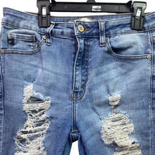 Load image into Gallery viewer, KanCan Jeans Womens 27 Distressed Destroyed Ripped Skinny Grunge Streetwear
