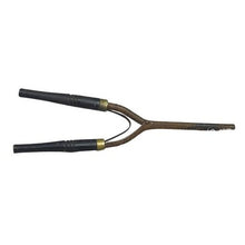 Load image into Gallery viewer, Antique Vintage CURLING IRON Hair Mustache Pincurls Tool Wood Handles
