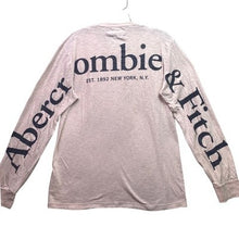 Load image into Gallery viewer, Abercrombie Fitch Shirt Mens Small Spell Out AOP Preppy Academia Streetwear
