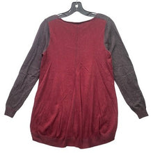 Load image into Gallery viewer, M.S.S.P. Sweater Womens Medium Color Block Rayon Academia Preppy Career Office

