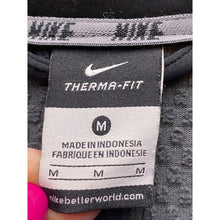 Load image into Gallery viewer, Nike Jacket Mens Medium Therma-FIT Full Zip Black Warm Up Outdoors Hooded
