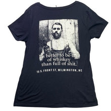 Load image into Gallery viewer, Rebellion Shirt Womens Extra Large Whiskey Graphic Tavern Brewery Streetwear
