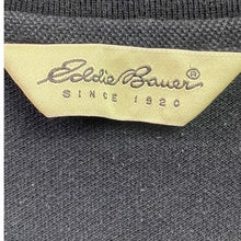 Load image into Gallery viewer, Eddie Bauer Shirts Mens Large Polo Black Preppy Academia Workwear Grunge
