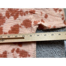 Load image into Gallery viewer, Pure Jill Shirt Womens Medium Petite Tie-Dye Oversized Boxy Mature Boho Festival
