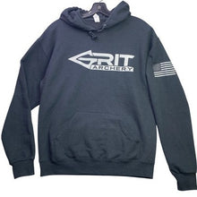 Load image into Gallery viewer, Grit Archery Hoodie Mens Medium Pull Over Spell Out Grunge Athleisure Streetwear
