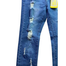 Load image into Gallery viewer, Celebrity Ace Jeans Womens 3/26 Distressed Ripped Skinny Grunge Mom Streetwear

