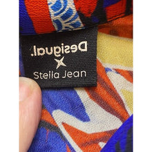 Load image into Gallery viewer, Desigual Stella Jean Romper Colorful Drop Shoulder Mature Festival Jumpsuit
