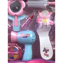 Load image into Gallery viewer, Pretend Play Beauty Playset Dress-up Hair Make-up Sensory Toy
