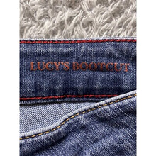 Load image into Gallery viewer, Liverpool Jeans Womens 6 Flared Union Jack Pocket Academia Preppy Lucy Bootcut
