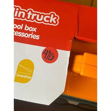 Load image into Gallery viewer, Semi-Truck Trailer Playset Lights Music Racecar Toy Toolbox Kids 3+ 36 Pieces
